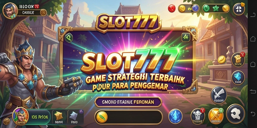 Tampilan mengesankan dari gameplay SLOT777 dengan beragam strategi.
